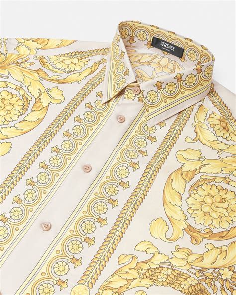 frasi barrocco versace|versace barocco silk shirt.